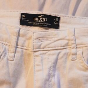 Hollister white curvy jeans NWOT
